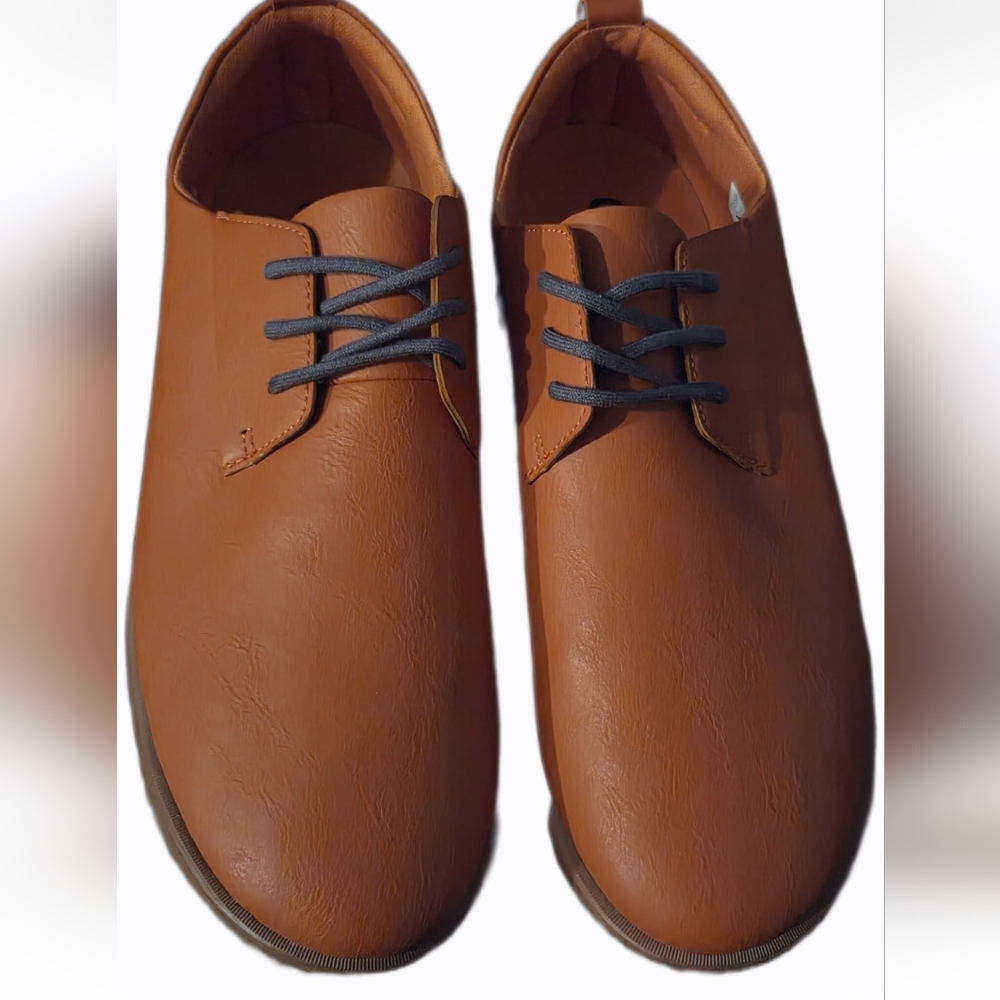 Ponto Footwear Desert Orange Lace up Shoes Men 12.5 EU 44.5